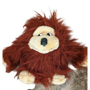 Aurora Bigfoot Plush Toy 10" Brown Fluffy Surface Washable